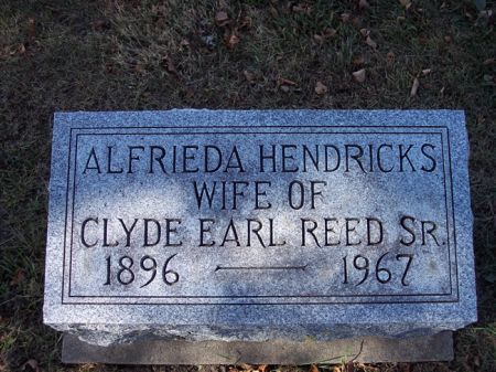 REED, ALFRIEDA - Page County, Iowa | ALFRIEDA REED 
