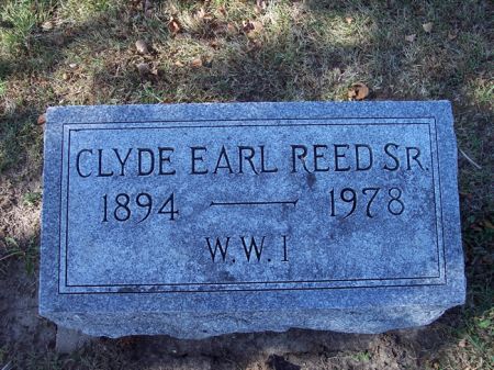 REED, CLYDE EARL SR - Page County, Iowa | CLYDE EARL SR REED 