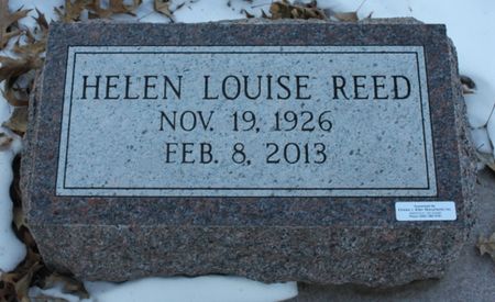 REED, HELEN LOUISE - Page County, Iowa | HELEN LOUISE REED 