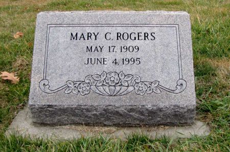 ROGERS, MARY C - Page County, Iowa | MARY C ROGERS 