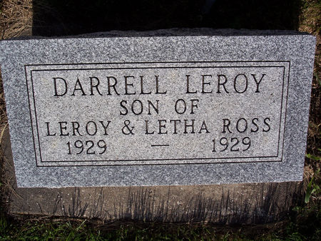 ROSS, DARRELL LEROY - Page County, Iowa | DARRELL LEROY ROSS 