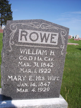 ROWE, MARY E. - Page County, Iowa | MARY E. ROWE 