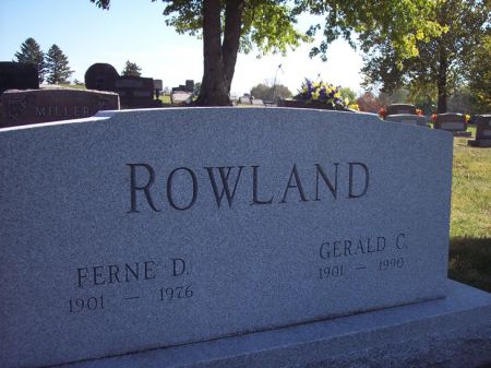ROWLAND, FERNE D. - Page County, Iowa | FERNE D. ROWLAND 