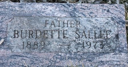 SALLEE, LEONARD BURDETTE - Page County, Iowa | LEONARD BURDETTE SALLEE 