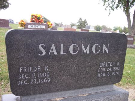 SALOMON, FRIEDA K. - Page County, Iowa | FRIEDA K. SALOMON 