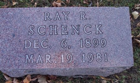 SCHENCK, RAY R. - Page County, Iowa | RAY R. SCHENCK 