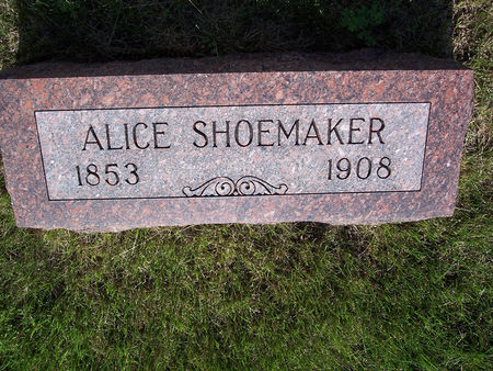 SHOEMAKER, ALICE - Page County, Iowa | ALICE SHOEMAKER 