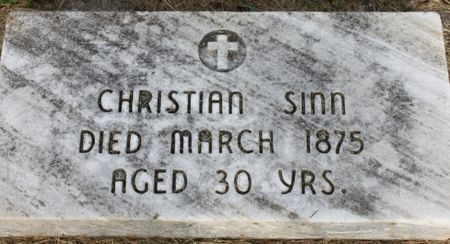 SINN, CHRISTIAN, JR - Page County, Iowa | CHRISTIAN, JR SINN 