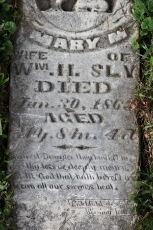 SLY, MARY M - Page County, Iowa | MARY M SLY 