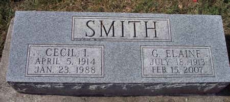 SMITH, G. ELAINE - Page County, Iowa | G. ELAINE SMITH 