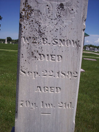 SNOW, WILLIAM B. - Page County, Iowa | WILLIAM B. SNOW 