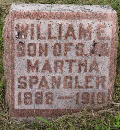 SPANGLER, WILLIAM E - Page County, Iowa | WILLIAM E SPANGLER 