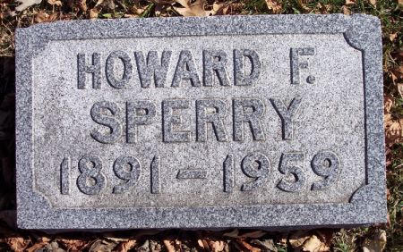 SPERRY, HOWARD F. - Page County, Iowa | HOWARD F. SPERRY 