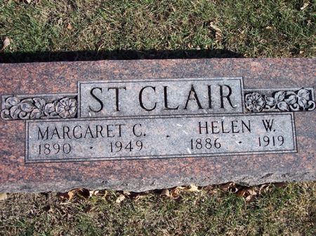 ST CLAIR, HELEN W. - Page County, Iowa | HELEN W. ST CLAIR 