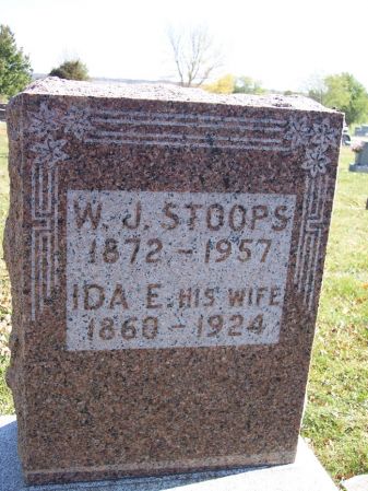 STOOPS, IDA E. - Page County, Iowa | IDA E. STOOPS 