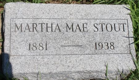 BEERY STOUT, MARTHA MAE - Page County, Iowa | MARTHA MAE BEERY STOUT 