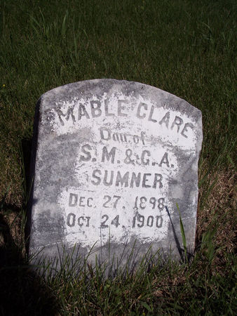 SUMNER, MABLE CLARE - Page County, Iowa | MABLE CLARE SUMNER 