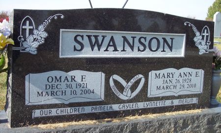 SWANSON, OMAR F. - Page County, Iowa | OMAR F. SWANSON 