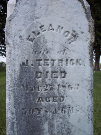 TETRICK, ELEANOR - Page County, Iowa | ELEANOR TETRICK 