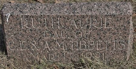 TIBBETTS, RUTH AURIE - Page County, Iowa | RUTH AURIE TIBBETTS 