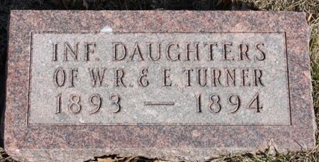 TURNER, INFANT DAUGHTERS - Page County, Iowa | INFANT DAUGHTERS TURNER 