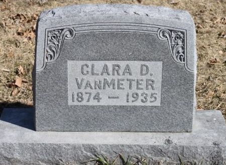 VANMETER, CLARA D. - Page County, Iowa | CLARA D. VANMETER 
