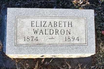 WALDRON, ELIZABETH - Page County, Iowa | ELIZABETH WALDRON 
