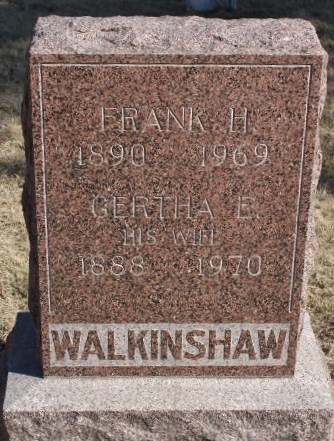 WALKINSHAW, GERTHA ERA - Page County, Iowa | GERTHA ERA WALKINSHAW 
