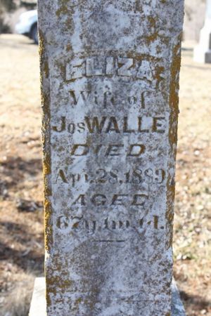 WALLE, ELIZA - Page County, Iowa | ELIZA WALLE 