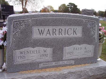 WARRICK, FAYE A. - Page County, Iowa | FAYE A. WARRICK 