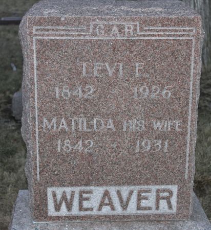 WEAVER, LEVI - Page County, Iowa | LEVI WEAVER 
