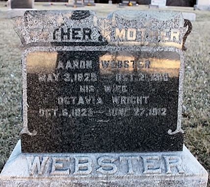 WRIGHT WEBSTER, OCTAVIA - Page County, Iowa | OCTAVIA WRIGHT WEBSTER 