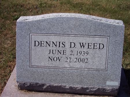 WEED, DENNIS D. - Page County, Iowa | DENNIS D. WEED 