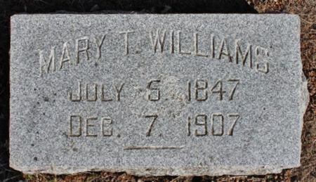 WILLIAMS, MARY T. - Page County, Iowa | MARY T. WILLIAMS 