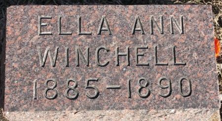 WINCHELL, ELLA ANN - Page County, Iowa | ELLA ANN WINCHELL 