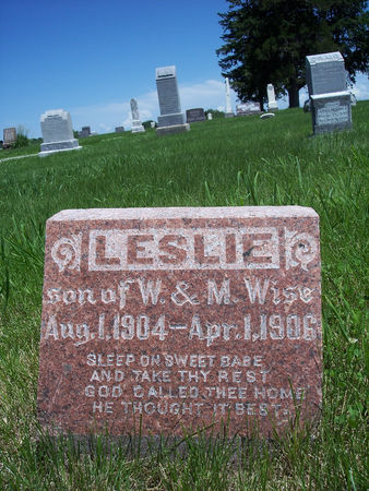 WISE, LESLIE - Page County, Iowa | LESLIE WISE 