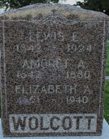 WOLCOTT, AMORET A. - Page County, Iowa | AMORET A. WOLCOTT 