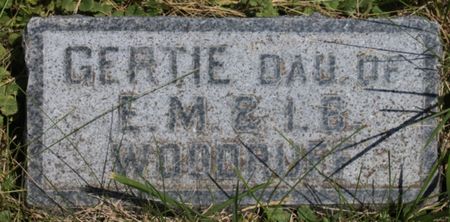 WOODRUFF, GERTIE - Page County, Iowa | GERTIE WOODRUFF 