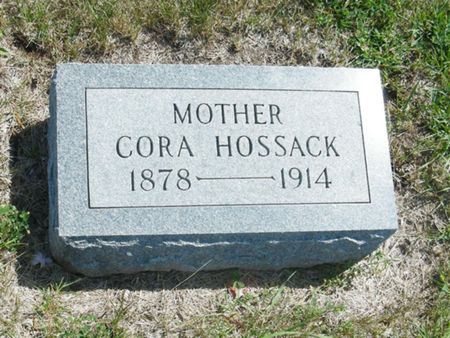 DAILY HOSSACK, CORA - Palo Alto County, Iowa | CORA DAILY HOSSACK 