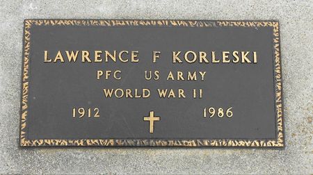 KORLESKI, LAWRENCE FRANCIS - Palo Alto County, Iowa | LAWRENCE FRANCIS KORLESKI 