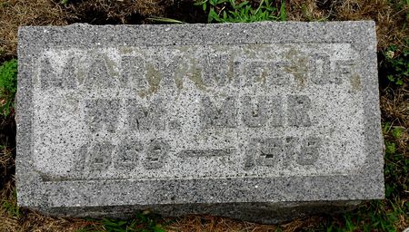 MUIR, MARY - Palo Alto County, Iowa | MARY MUIR 