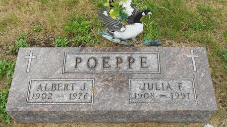 NIELAND POEPPE, JULIA FLORINA - Palo Alto County, Iowa | JULIA FLORINA NIELAND POEPPE 