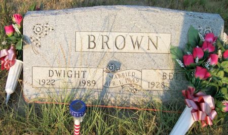 BROWN, DWIGHT - Plymouth County, Iowa | DWIGHT BROWN 