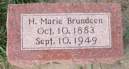 BRUNDEEN, H. MARIE - Plymouth County, Iowa | H. MARIE BRUNDEEN 