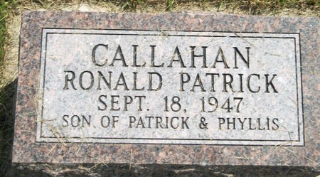 CALLAHAN, RONALD PATRICK - Plymouth County, Iowa | RONALD PATRICK CALLAHAN 
