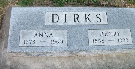 DIRKS, ANNA - Plymouth County, Iowa | ANNA DIRKS 
