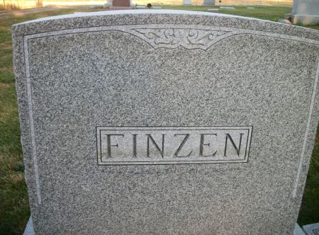 FINZEN, HEADSTONE - Plymouth County, Iowa | HEADSTONE FINZEN 