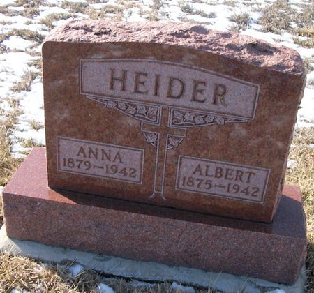 HEIDER, ANNA - Plymouth County, Iowa | ANNA HEIDER 