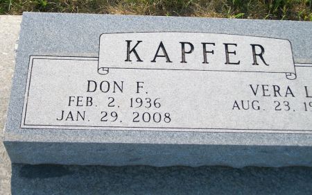 KAPFER, DON F. - Plymouth County, Iowa | DON F. KAPFER 