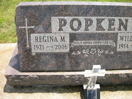 POPKEN, REGINA M. - Plymouth County, Iowa | REGINA M. POPKEN 